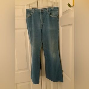 VINTAGE & GROOVY looking jeans. Wrapid Transit by Wrangler.